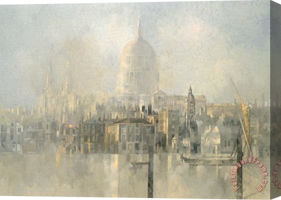 Peter Miller St Paul's Stretched Canvas Painting / Canvas Art