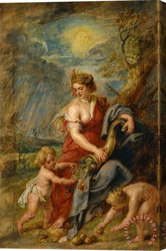 Peter Paul Rubens Abundance (abundantia) Stretched Canvas Painting / Canvas Art