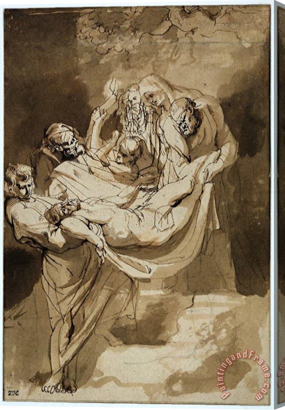 Peter Paul Rubens Entombment Stretched Canvas Print / Canvas Art