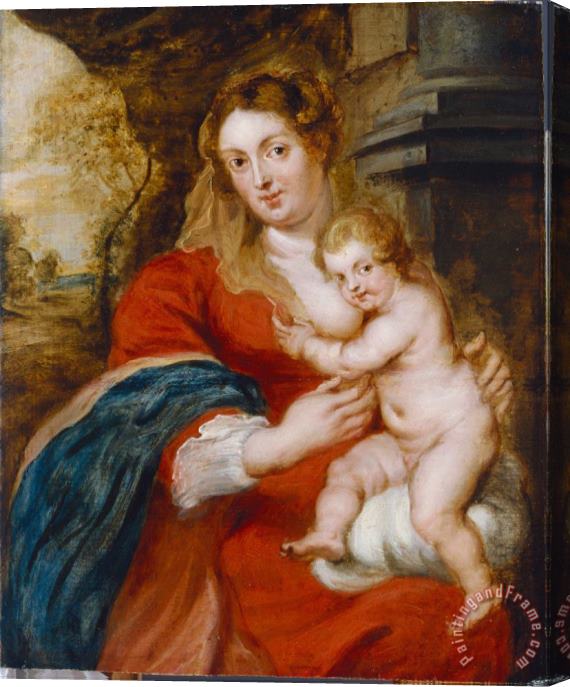 Peter Paul Rubens Madonna And Child Stretched Canvas Print / Canvas Art