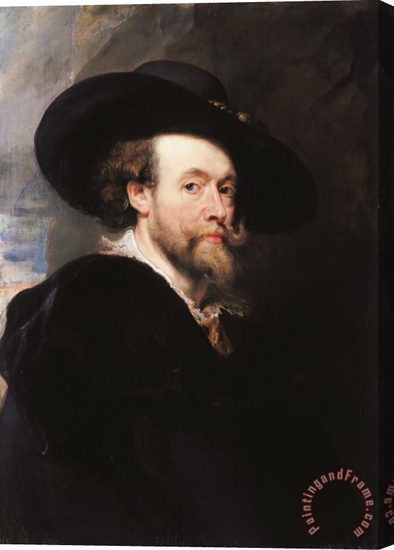 Peter Paul Rubens Portrait of The Artist Stretched Canvas Painting / Canvas Art