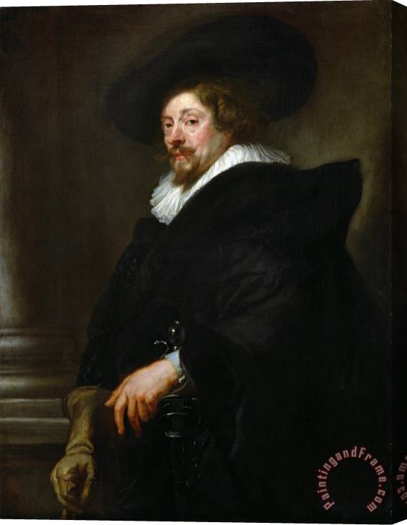 Peter Paul Rubens Self Portrait Stretched Canvas Print / Canvas Art