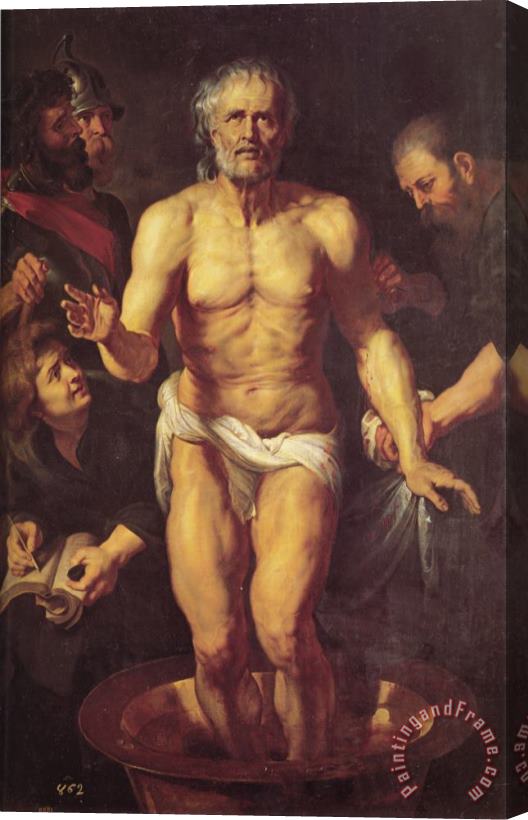 Peter Paul Rubens The Death of Seneca Stretched Canvas Print / Canvas Art