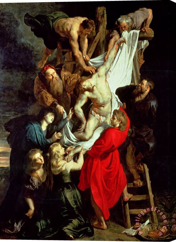 Peter Paul Rubens The Descent from the Cross Stretched Canvas Print / Canvas Art