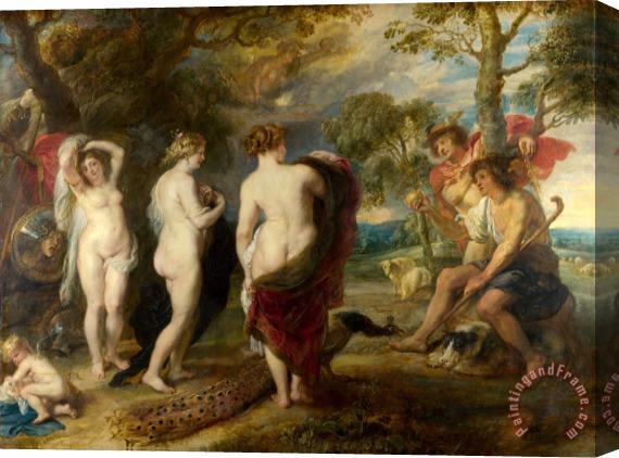 Peter Paul Rubens The Judgement of Paris Stretched Canvas Print / Canvas Art