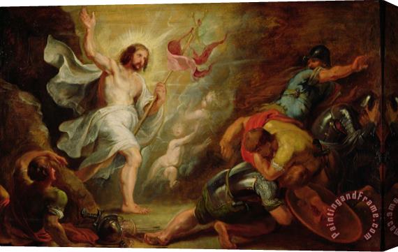 Peter Paul Rubens The Resurrection of Christ Stretched Canvas Painting / Canvas Art