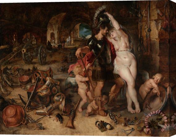 Peter Paul Rubens The Return From War Mars Disarmed by Venus Stretched Canvas Painting / Canvas Art