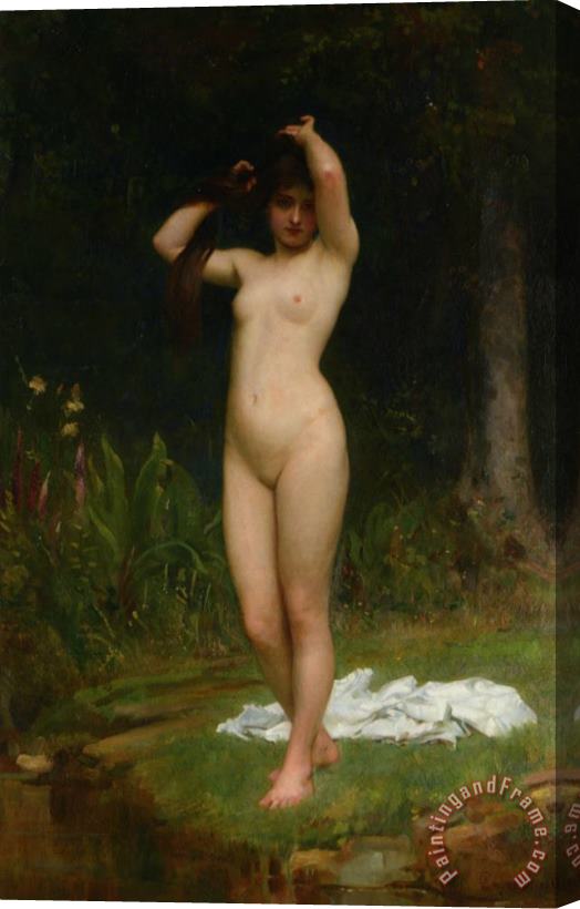Philip Hermogenes Calderon A Woodland Nymph Stretched Canvas Painting / Canvas Art