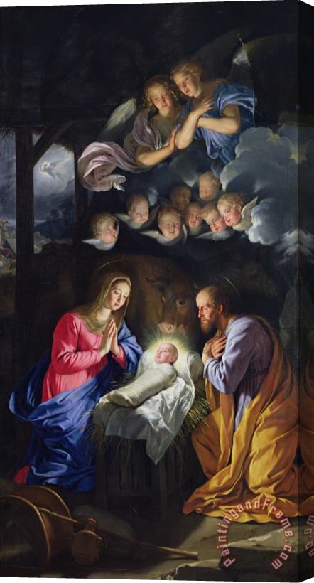 Philippe de Champaigne Nativity Stretched Canvas Painting / Canvas Art
