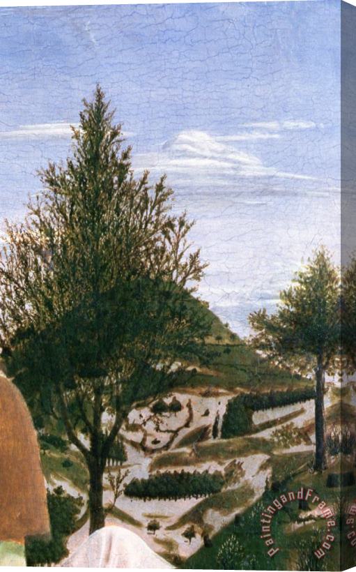 Piero della Francesca Baptism of Christ Stretched Canvas Painting / Canvas Art