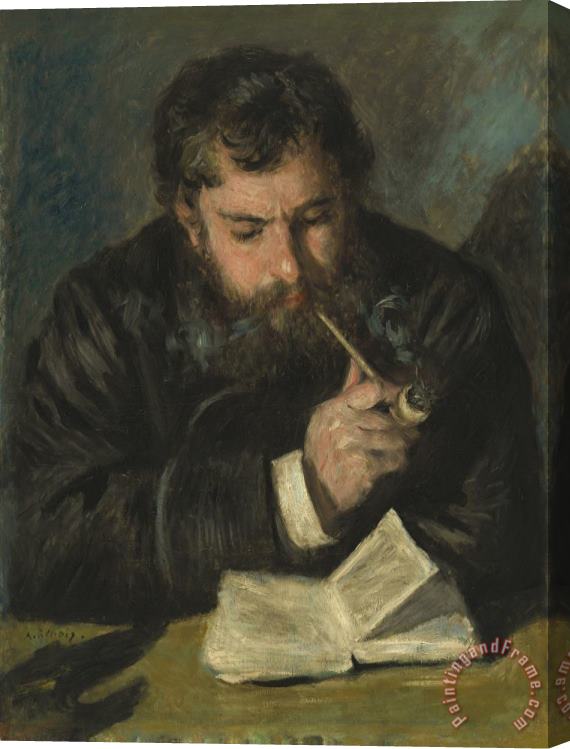 Pierre Auguste Renoir Claude Monet Stretched Canvas Painting / Canvas Art