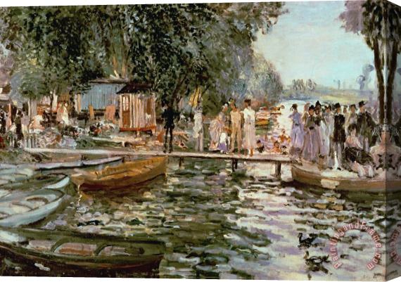 Pierre Auguste Renoir La Grenouillere Stretched Canvas Print / Canvas Art
