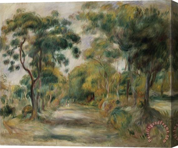  Pierre Auguste Renoir Landscape at Noon Stretched Canvas Print / Canvas Art
