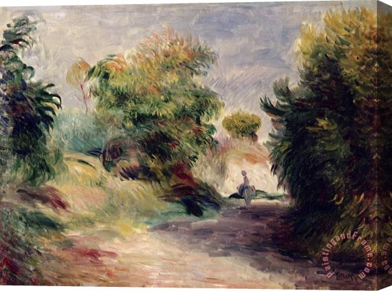 Pierre Auguste Renoir  Landscape near Cagnes Stretched Canvas Painting / Canvas Art