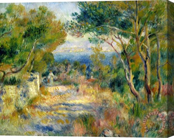 Pierre Auguste Renoir LEstaque Stretched Canvas Painting / Canvas Art