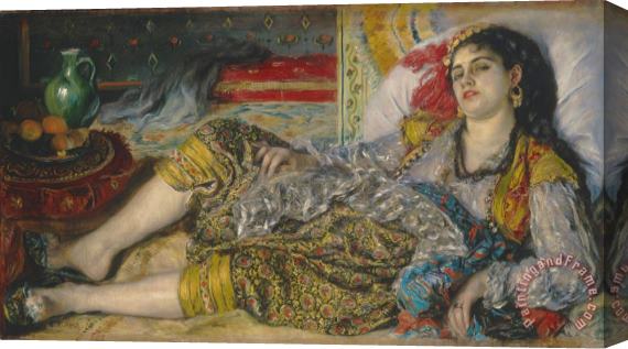 Pierre Auguste Renoir Odalisque Stretched Canvas Painting / Canvas Art