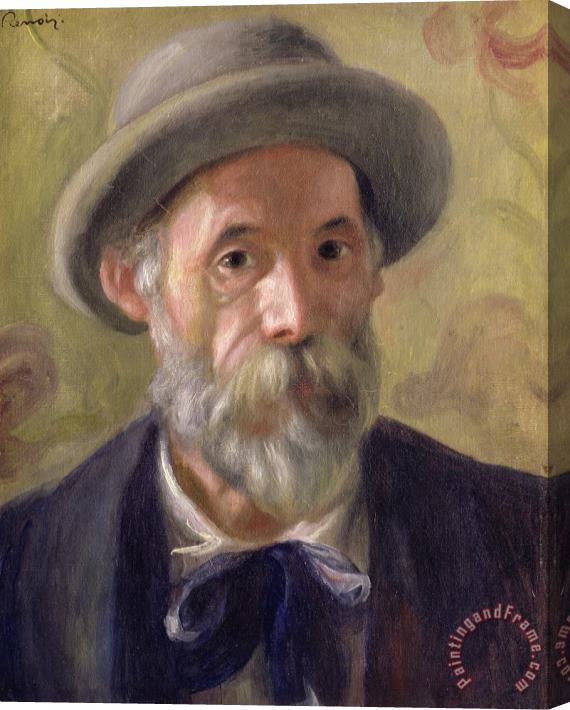 Pierre Auguste Renoir Self Portrait Stretched Canvas Print / Canvas Art