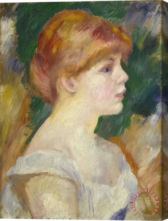 Pierre Auguste Renoir Suzanne Valadon Stretched Canvas Print / Canvas Art
