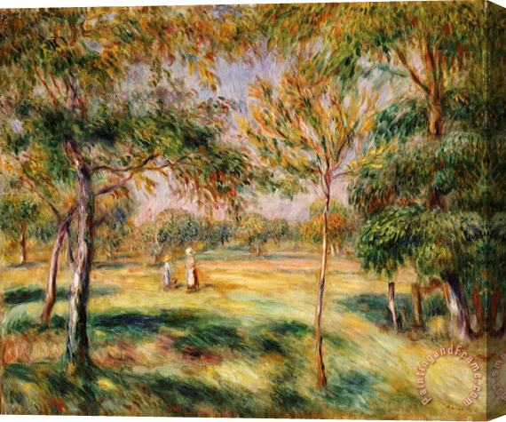 Pierre Auguste Renoir The Glade Stretched Canvas Print / Canvas Art