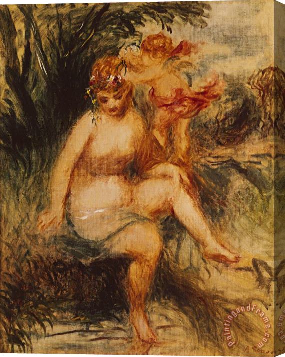 Pierre Auguste Renoir  Venus and Love Allegory Stretched Canvas Print / Canvas Art