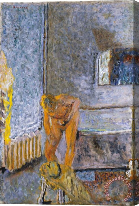 Pierre Bonnard Nude in an Interior Stretched Canvas Painting / Canvas Art