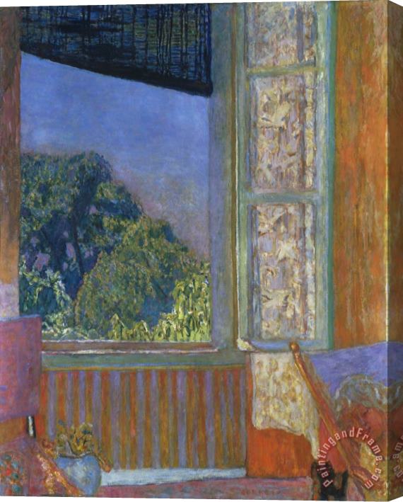 Pierre Bonnard The Open Window Stretched Canvas Painting / Canvas Art