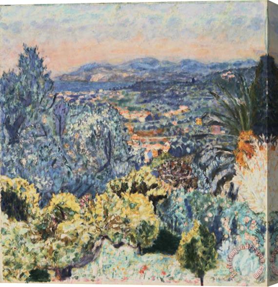 Pierre Bonnard The Riviera Stretched Canvas Painting / Canvas Art