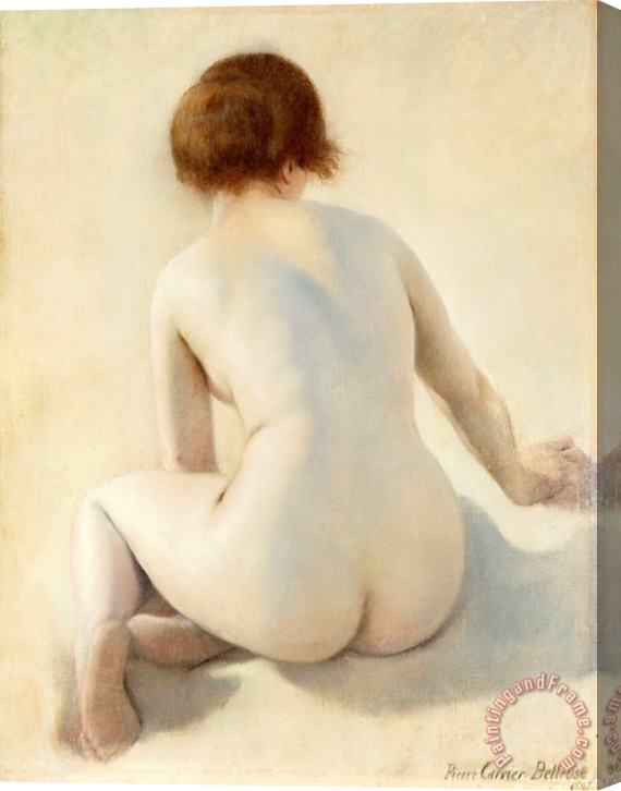 Pierre Carrier Belleuse A Nude Stretched Canvas Painting / Canvas Art