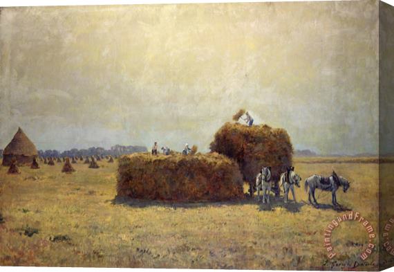 Pierre-Georges Dieterle The Harvest Stretched Canvas Print / Canvas Art