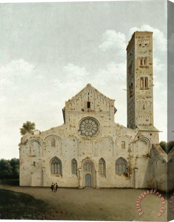 Pieter Jansz Saenredam The West Facade of The Church of Saint Mary in Utrecht Stretched Canvas Print / Canvas Art