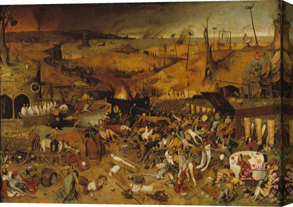 Pieter the Elder Bruegel The Triumph of Death Stretched Canvas Print / Canvas Art