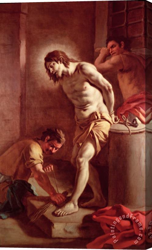 Pietro Bardellini Flagellation of Christ Stretched Canvas Print / Canvas Art