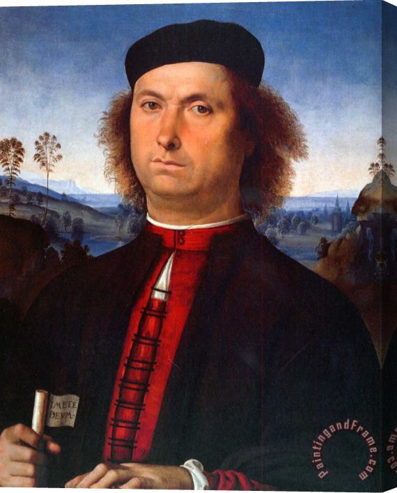 Pietro Perugino Francesco Delle Opere Stretched Canvas Print / Canvas Art