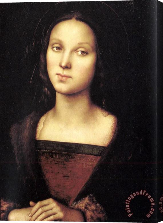 Pietro Perugino Mary Magdalen Stretched Canvas Print / Canvas Art