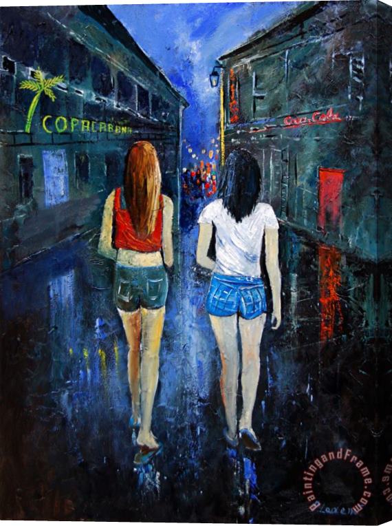 Pol Ledent Going out tonight Stretched Canvas Painting / Canvas Art