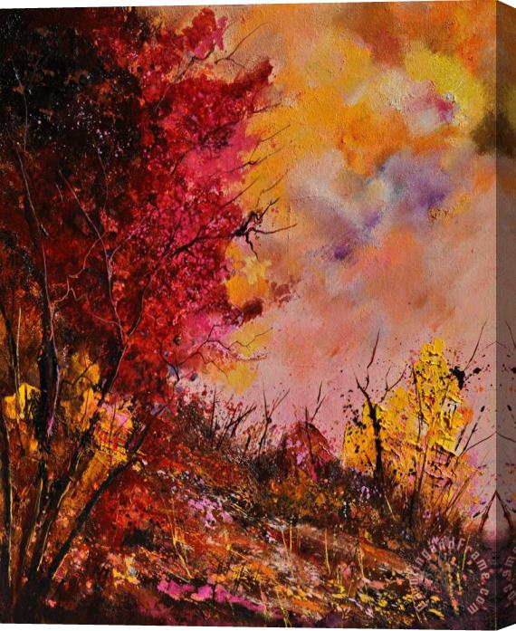 Pol Ledent In The Wood 671190 Stretched Canvas Print / Canvas Art