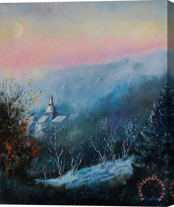 Pol Ledent Morning Frost Stretched Canvas Print / Canvas Art