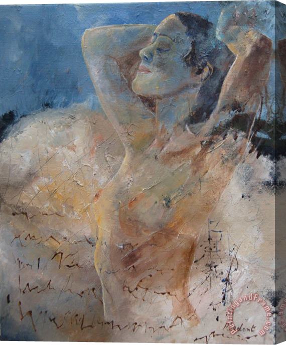 Pol Ledent Nude 0508 Stretched Canvas Print / Canvas Art