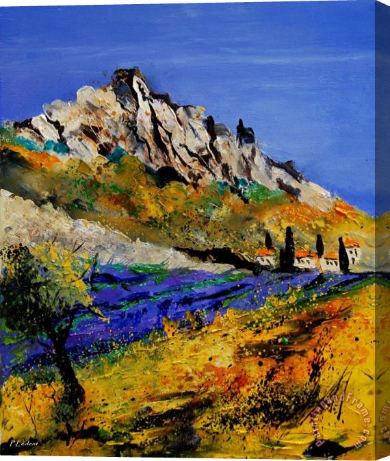Pol Ledent Provence 560908 Stretched Canvas Painting / Canvas Art