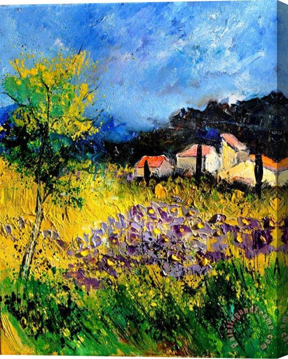 Pol Ledent Provence 562180 Stretched Canvas Print / Canvas Art