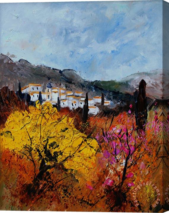 Pol Ledent Provence Stretched Canvas Painting / Canvas Art
