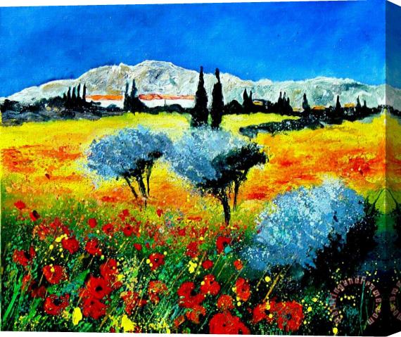 Pol Ledent Provence Stretched Canvas Print / Canvas Art