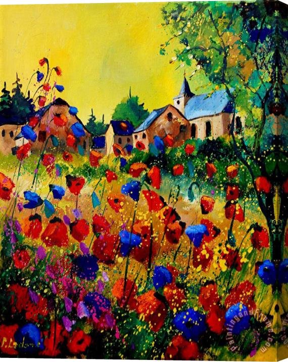 Pol Ledent Summer in Sosoye Stretched Canvas Painting / Canvas Art