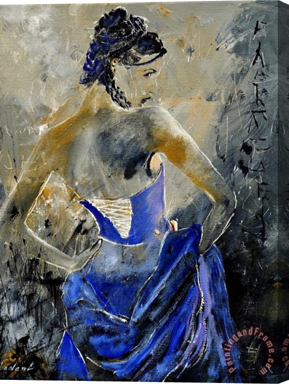 Pol Ledent Young Girl 450150 Stretched Canvas Print / Canvas Art