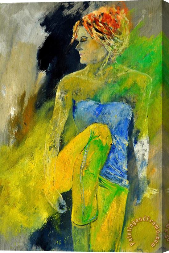 Pol Ledent Young girl 572180 Stretched Canvas Painting / Canvas Art