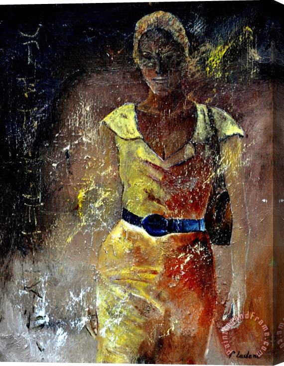 Pol Ledent Young Lady 450101 Stretched Canvas Painting / Canvas Art