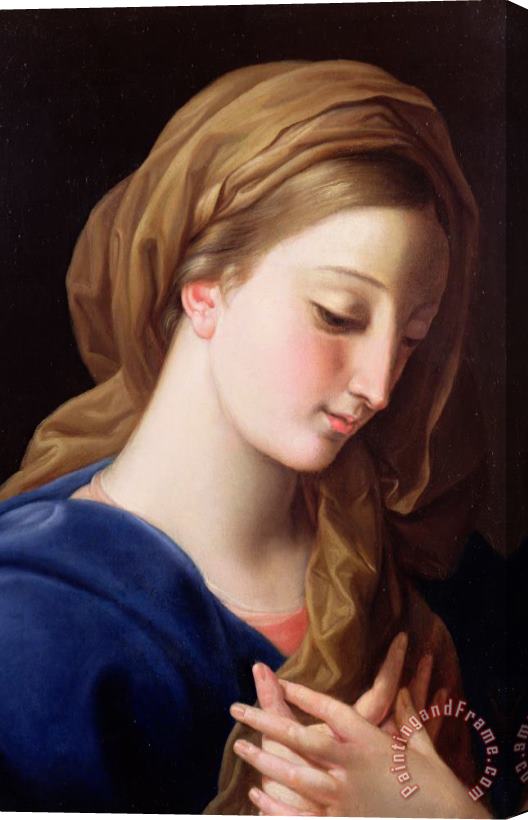 Pompeo Girolamo Batoni The Virgin Annunciate Stretched Canvas Print / Canvas Art