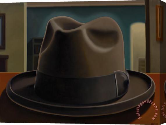 R. Kenton Nelson A Hat for Mr. Harris Stretched Canvas Painting / Canvas Art