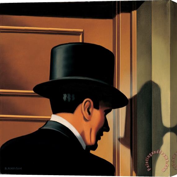 R. Kenton Nelson A Late Homecoming Stretched Canvas Painting / Canvas Art