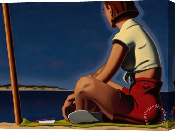 R. Kenton Nelson Amerind Mode, 2016 Stretched Canvas Painting / Canvas Art